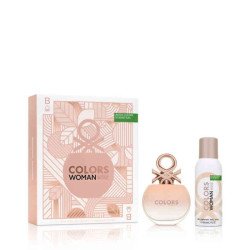 set colors woman rose edt 80